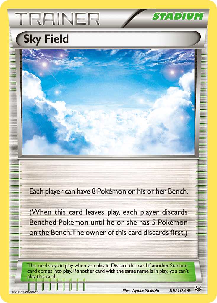 Sky Field, carta 89 de Roaring Skies