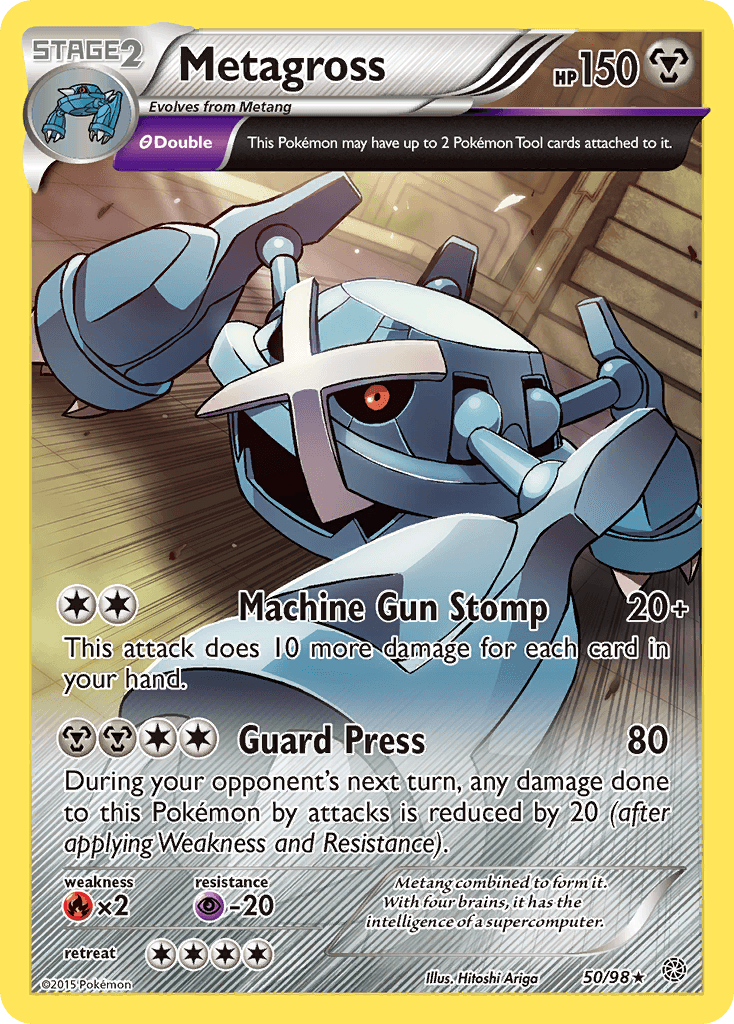 Metagross, carta 50 de Ancient Origins