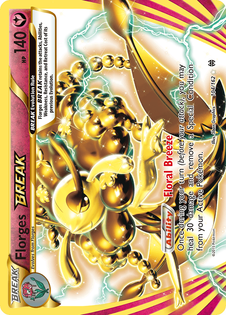 Florges BREAK, carta 104 de BREAKthrough