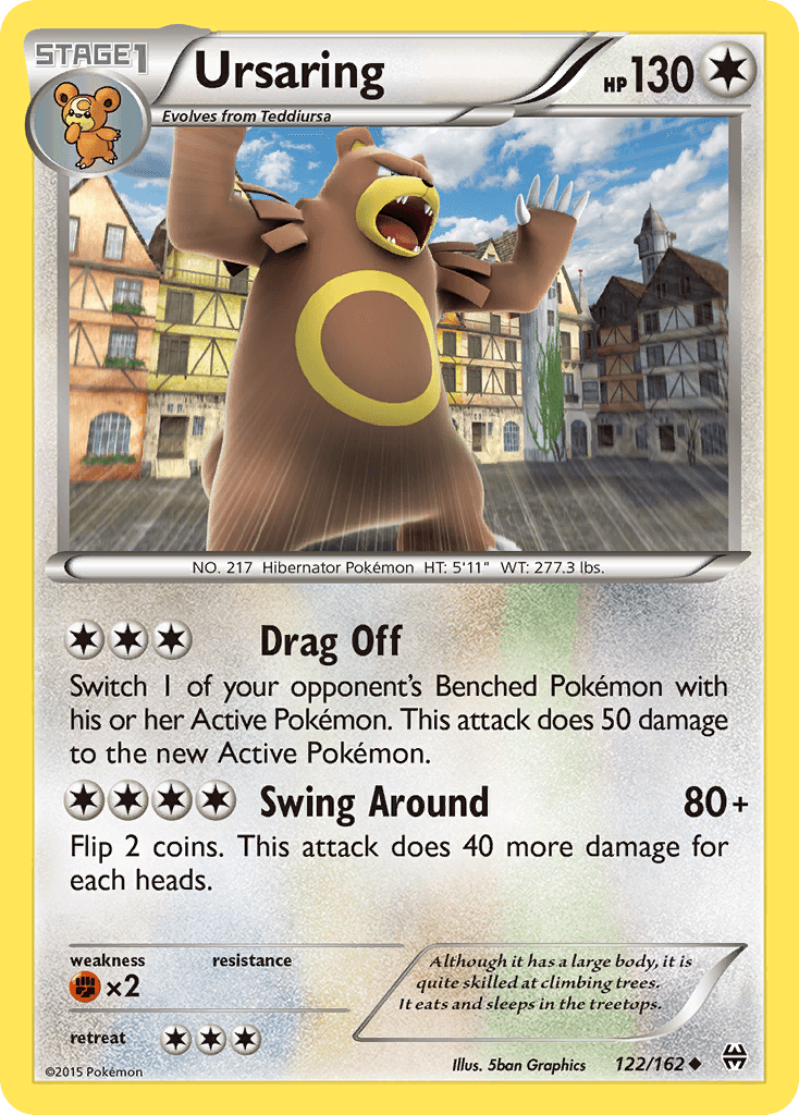 Ursaring, carta 122 de BREAKthrough