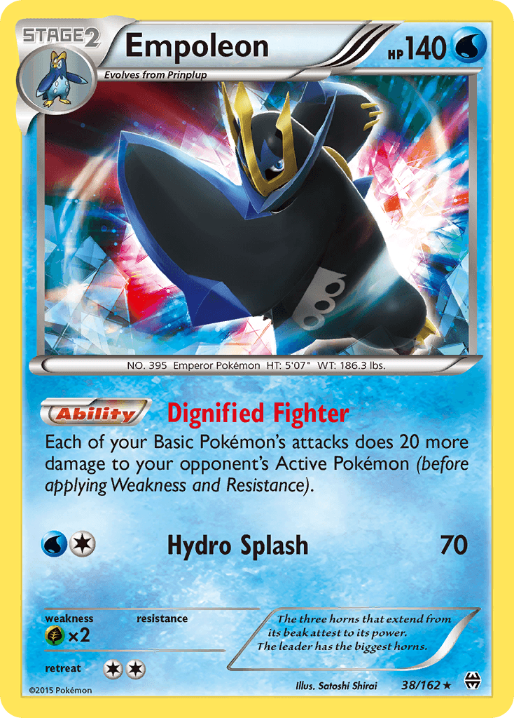 Empoleon, carta 38 de BREAKthrough