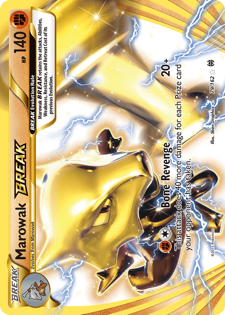 Marowak BREAK, carta 79 de BREAKthrough