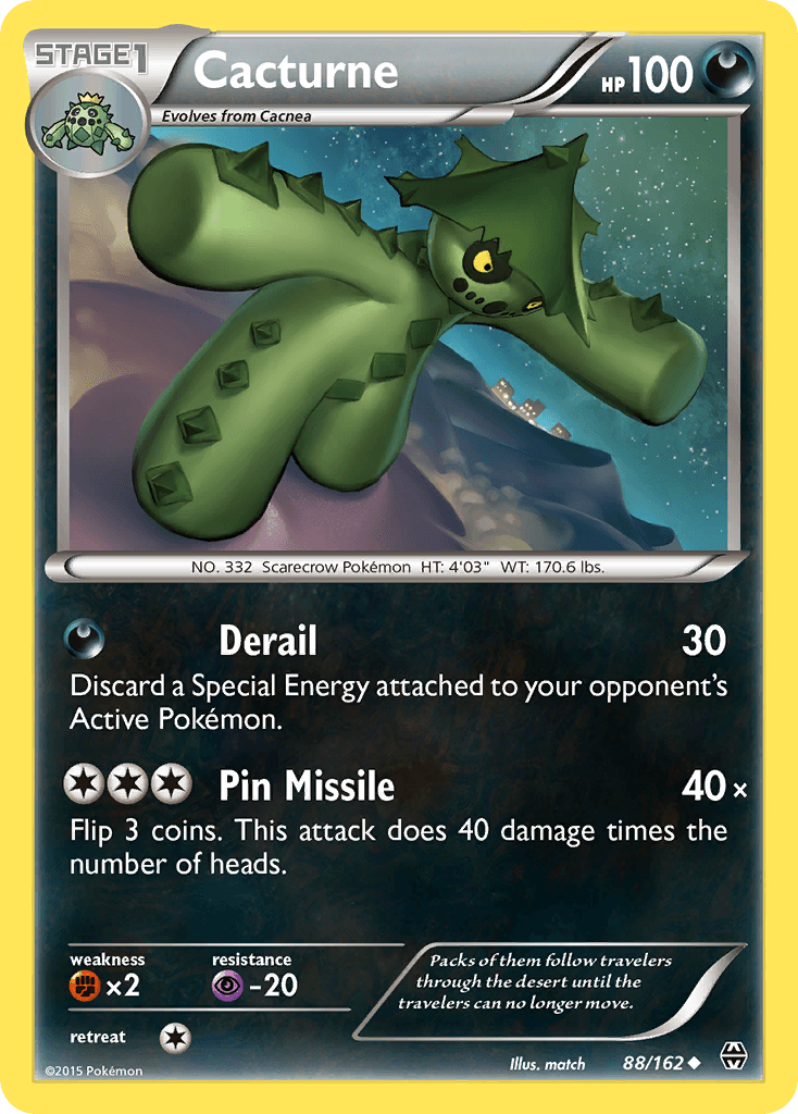 Cacturne, carta 88 de BREAKthrough