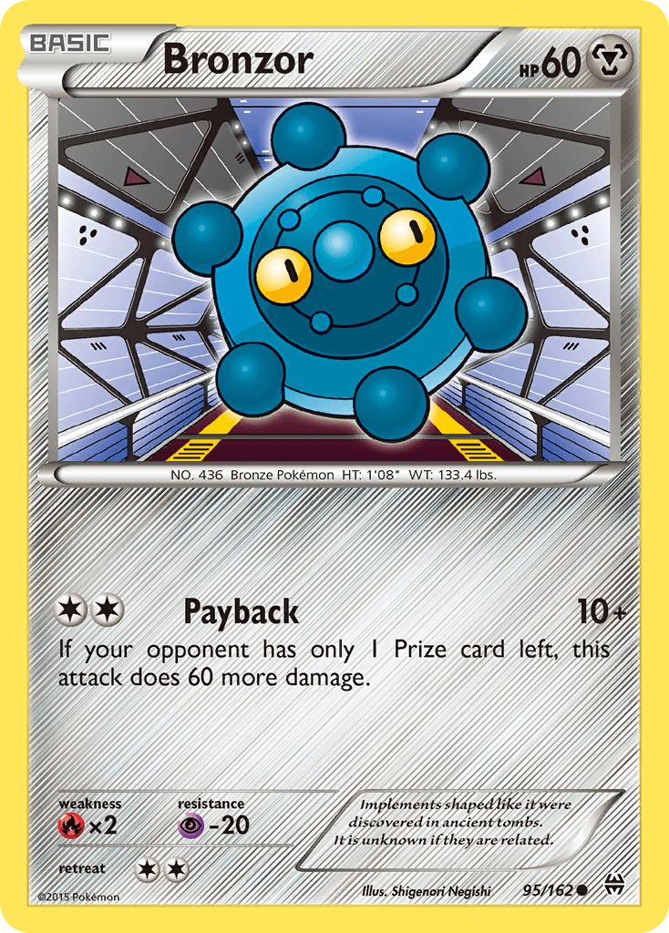 Bronzor, carta 95 de BREAKthrough