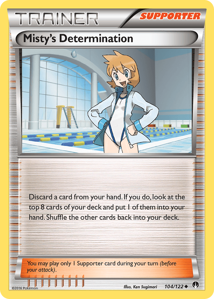 Misty's Determination, carta 104 de BREAKpoint