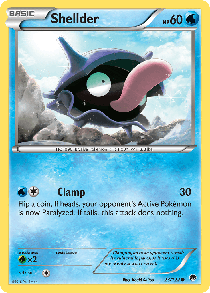 Shellder, carta 23 de BREAKpoint
