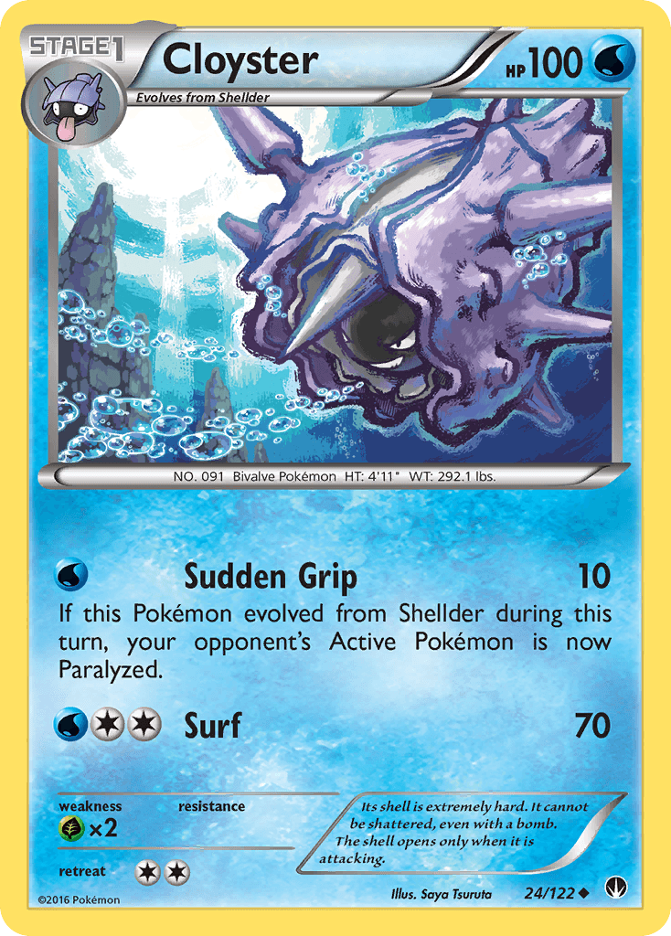 Cloyster, carta 24 de BREAKpoint