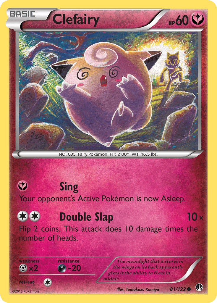 Clefairy, carta 81 de BREAKpoint