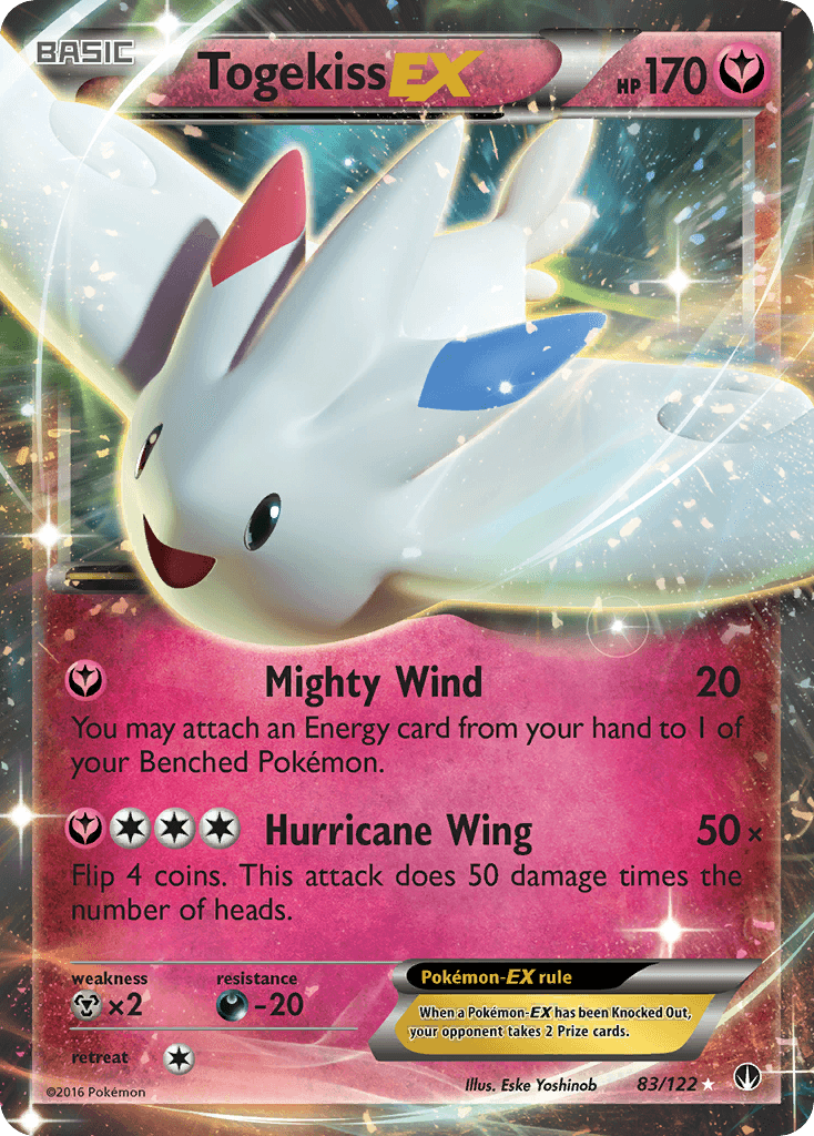 Togekiss EX, carta 83 de BREAKpoint
