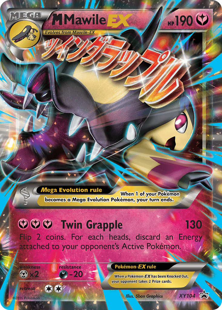 M Mawile EX, carta XY104 de XY Black Star Promos
