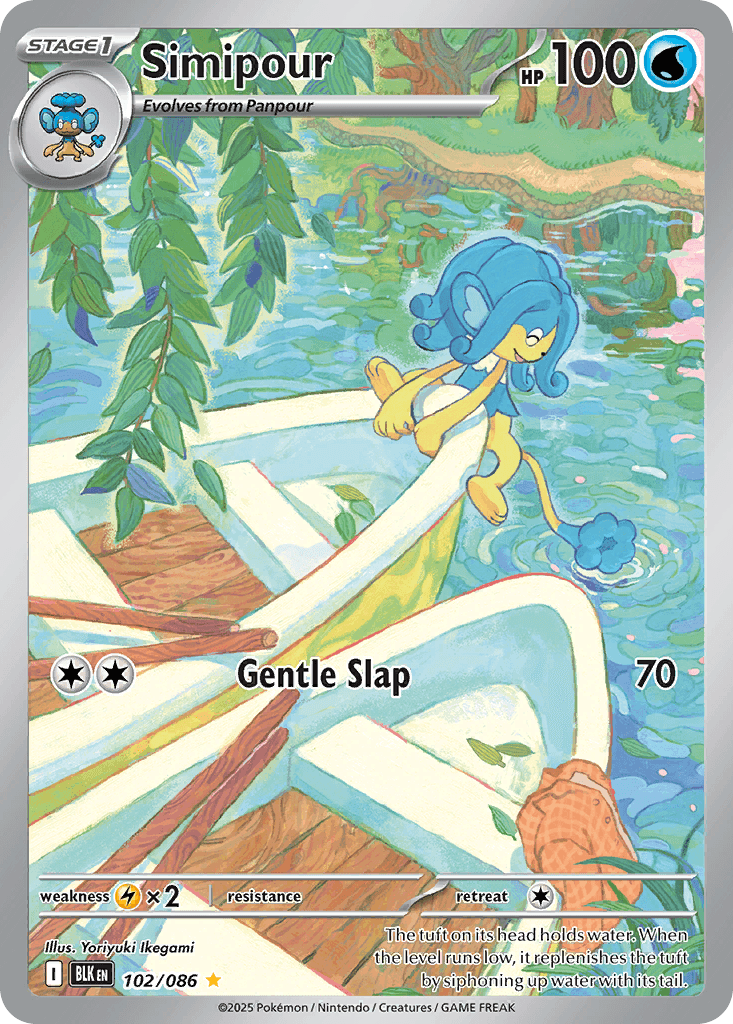 Simipour, carta 102 de Black Bolt