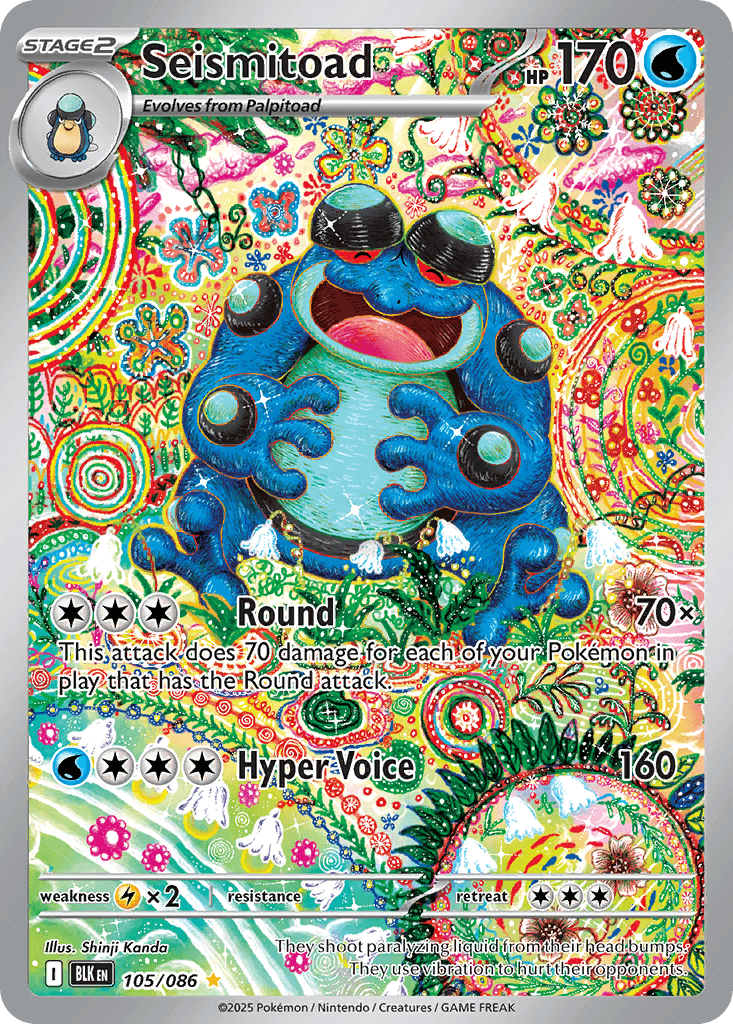 Seismitoad, carta 105 de Black Bolt