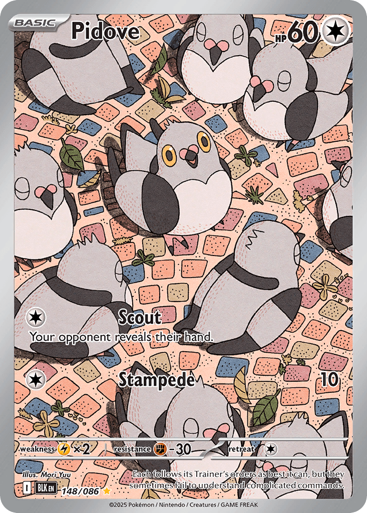 Pidove, carta 148 de Black Bolt
