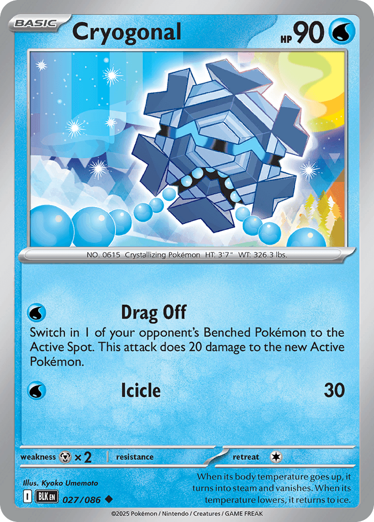 Cryogonal, carta 027 de Black Bolt