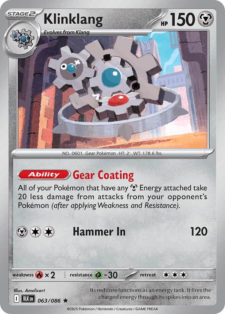 Klinklang, carta 063 de Black Bolt