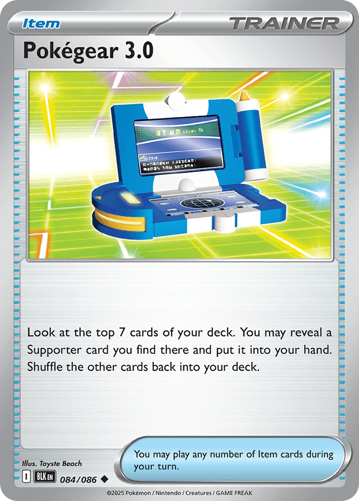 Pokégear 3.0, carta 084 de Black Bolt