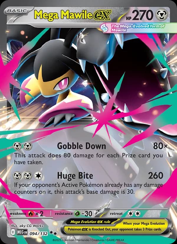 Mega Mawile ex, carta 094 de Mega Evolution