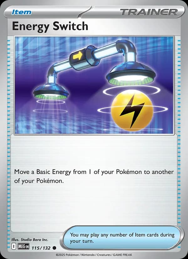 Energy Switch, carta 115 de Mega Evolution