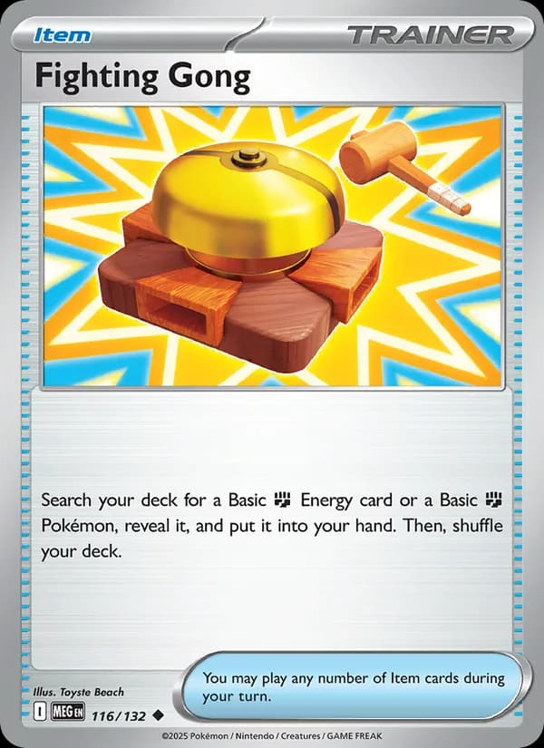 Fighting Gong, carta 116 de Mega Evolution