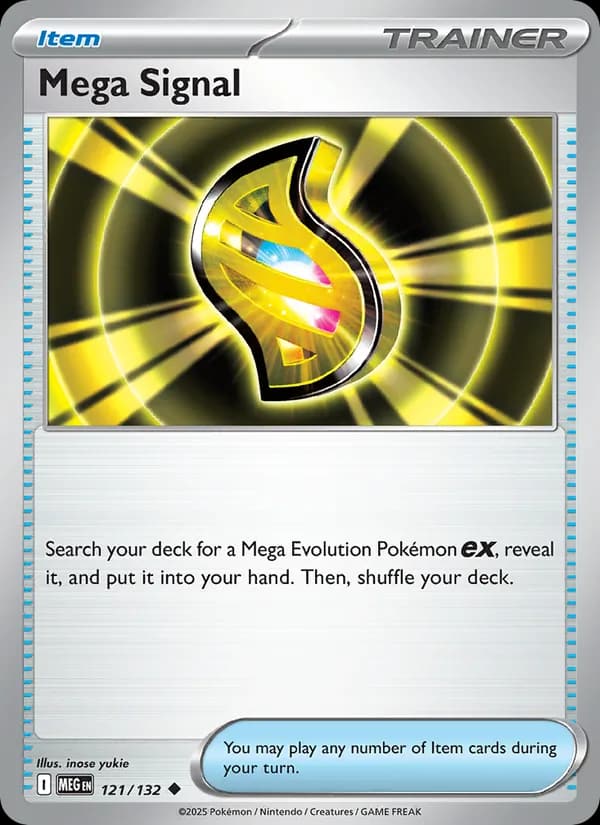 Mega Signal, carta 121 de Mega Evolution