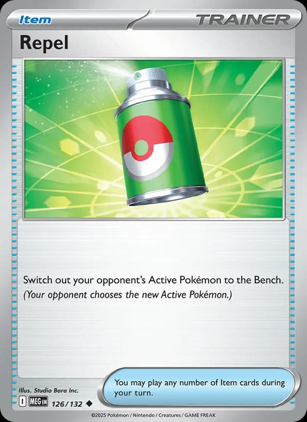 Repel, carta 126 de Mega Evolution