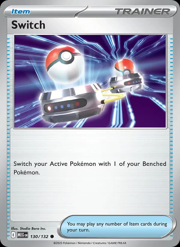 Switch, carta 130 de Mega Evolution