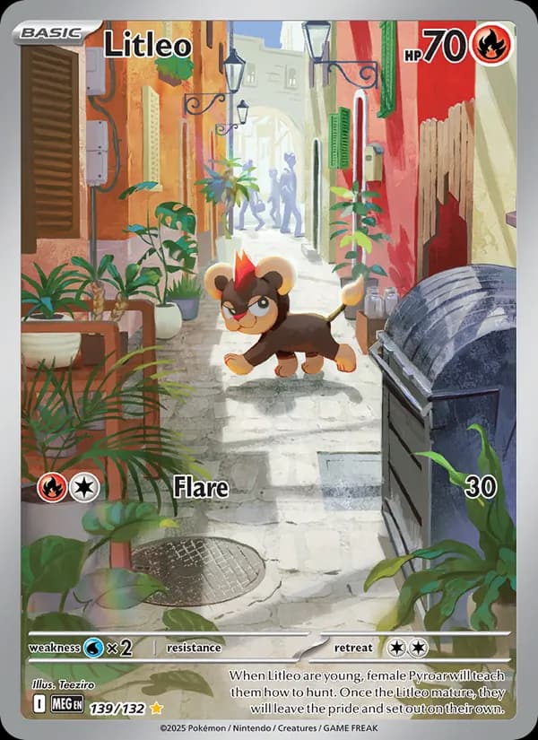 Litleo, carta 139 de Mega Evolution