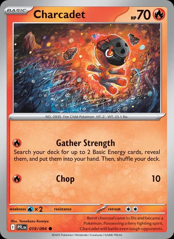 Charcadet, carta 019 de Phantasmal Flames