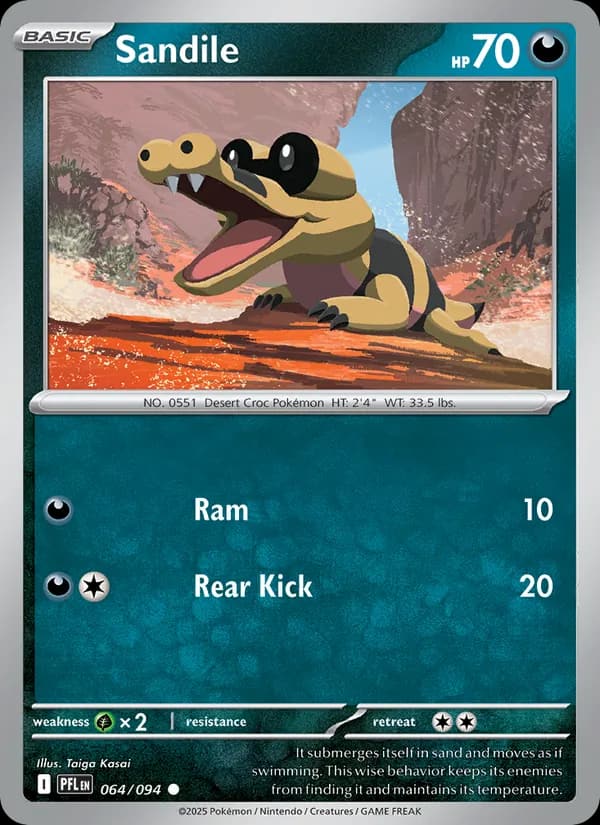 Sandile, carta 064 de Phantasmal Flames