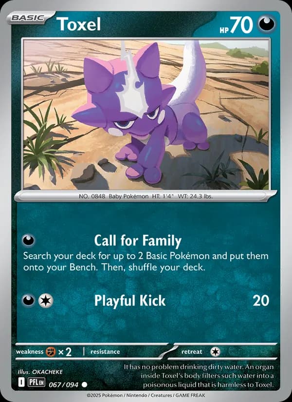 Toxel, carta 067 de Phantasmal Flames