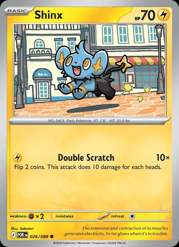 Shinx, carta 026 de Perfect Order