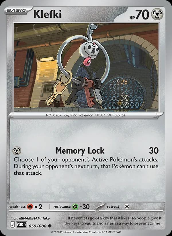 Klefki, carta 059 de Perfect Order
