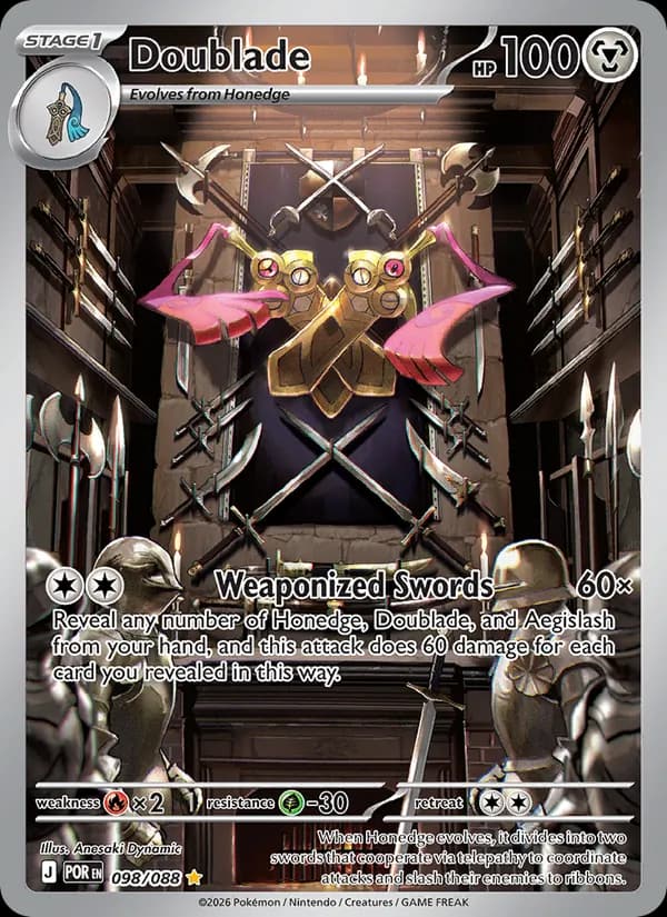 Doublade, carta 098 de Perfect Order