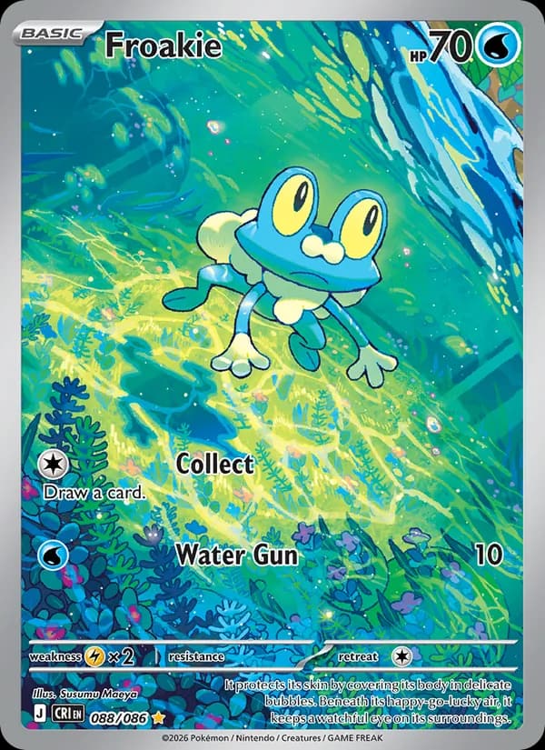 Froakie, carta 088 de Chaos Rising