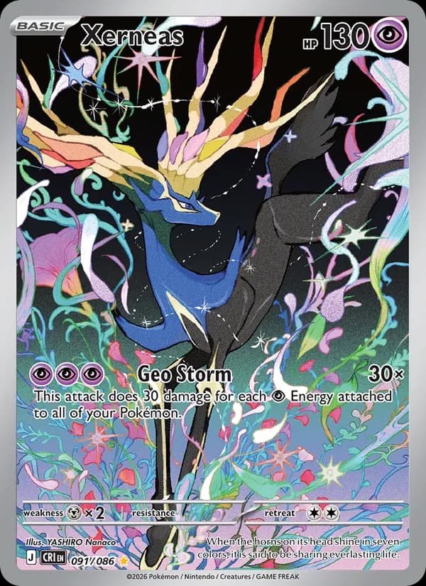 Xerneas, carta 091 de Chaos Rising
