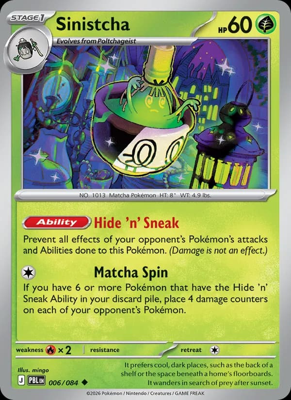 Sinistcha, carta 006 de Pitch Black