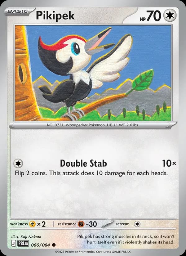 Pikipek, carta 066 de Pitch Black