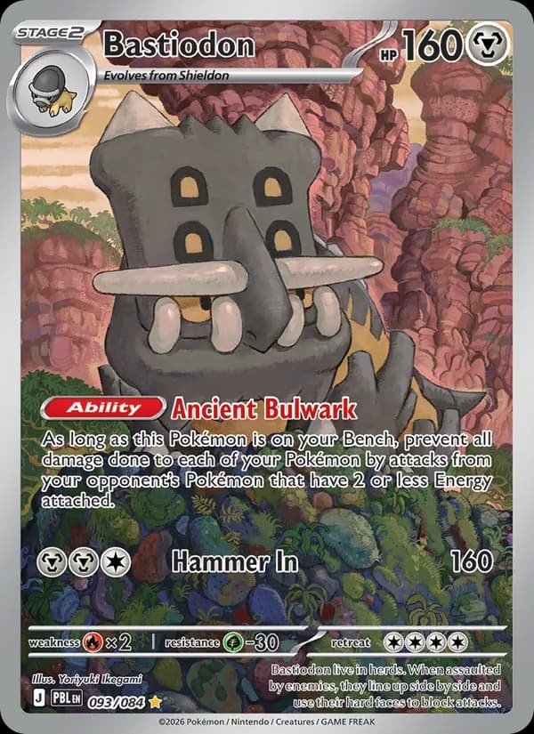 Bastiodon, carta 093 de Pitch Black