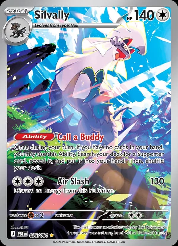 Silvally, carta 095 de Pitch Black