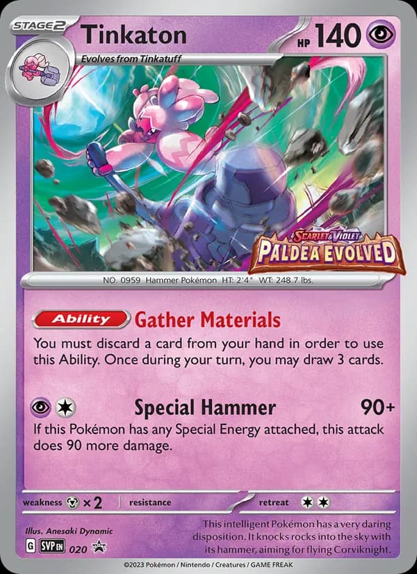 Tinkaton, carta 020 de SVP Black Star Promos