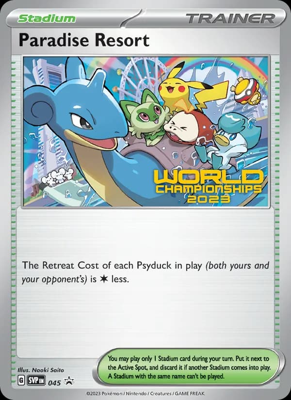 Paradise Resort, carta 045 de SVP Black Star Promos