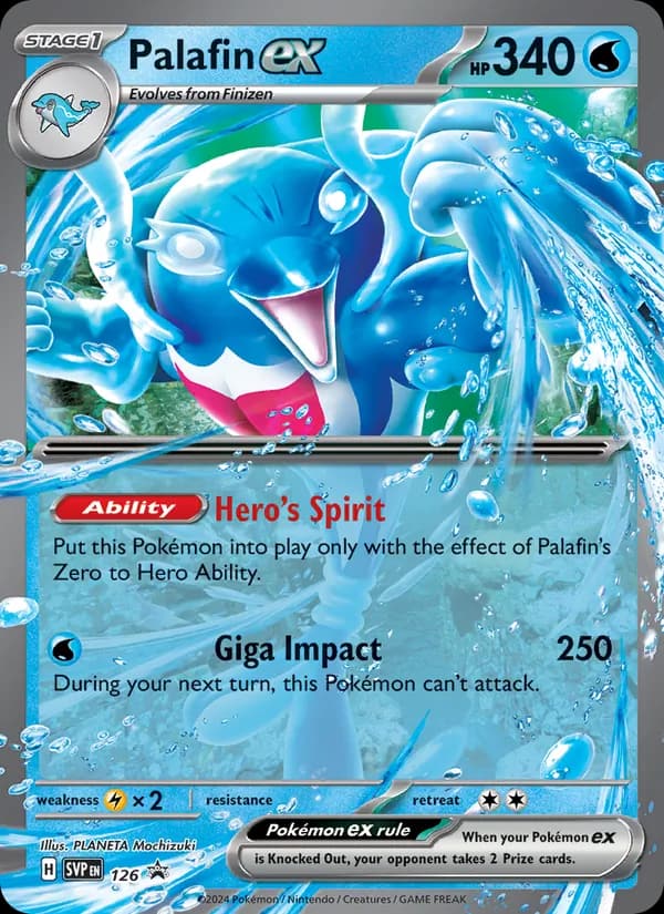 Palafin ex, carta 126 de SVP Black Star Promos