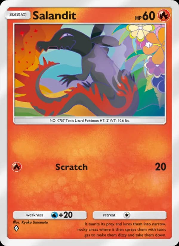 Salandit, carta 049 de Genetic Apex