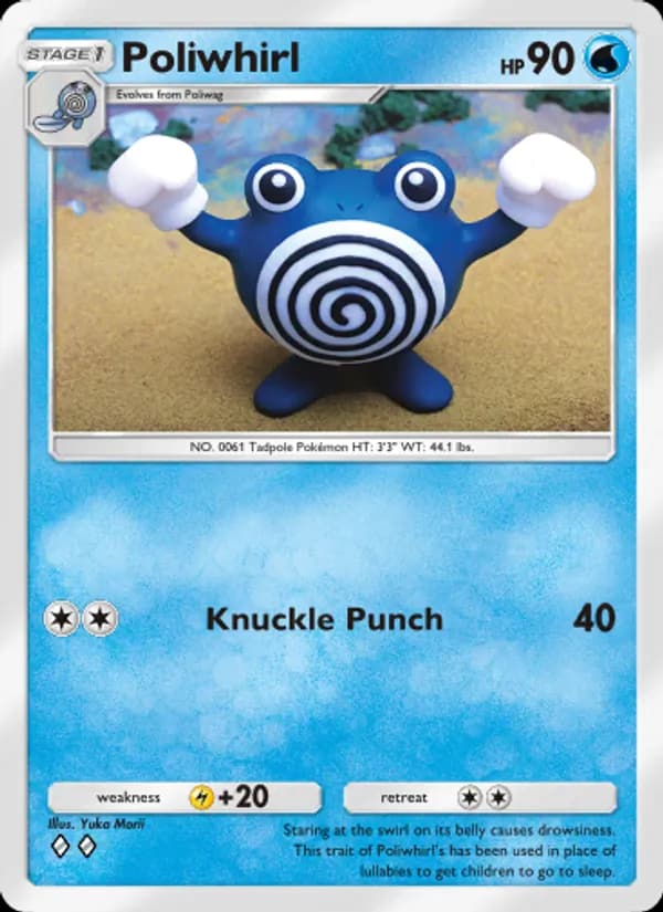 Poliwhirl, carta 060 de Genetic Apex