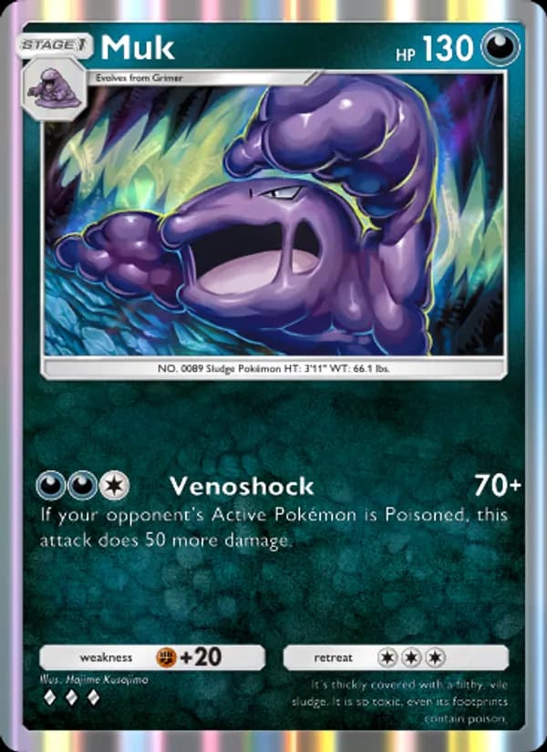 Muk, carta 175 de Genetic Apex
