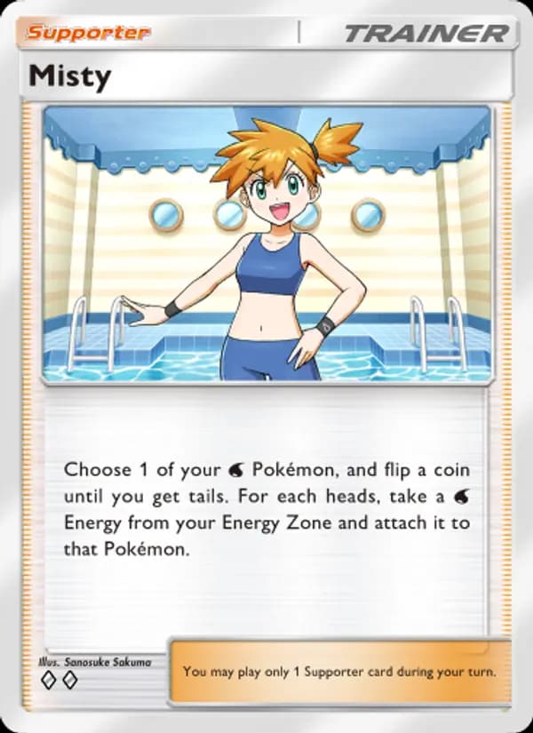 Misty, carta 220 de Genetic Apex