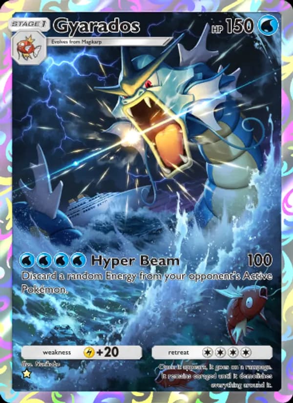 Gyarados, carta 233 de Genetic Apex