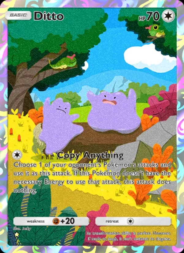 Ditto, carta 247 de Genetic Apex
