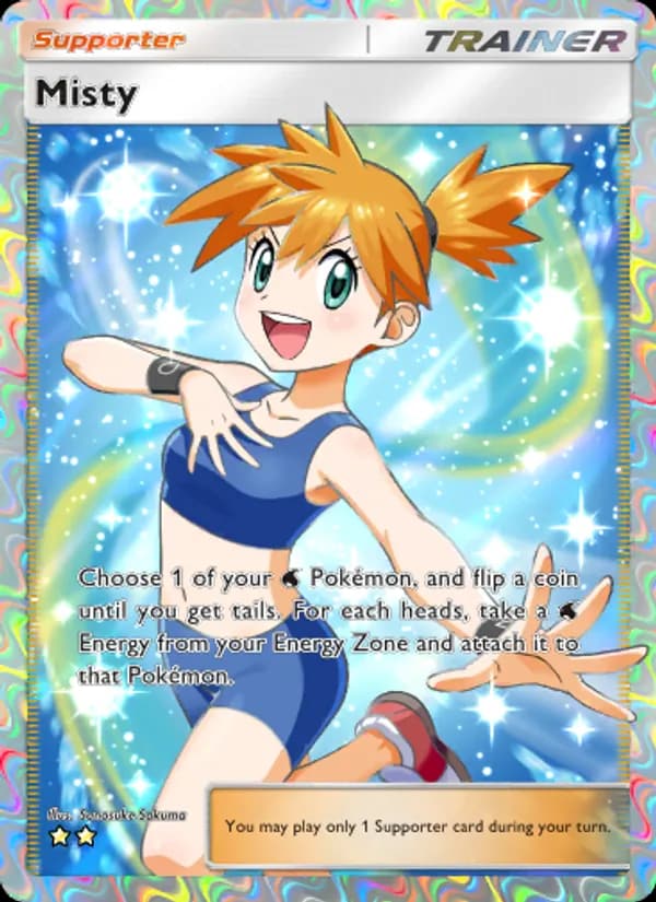 Misty, carta 267 de Genetic Apex