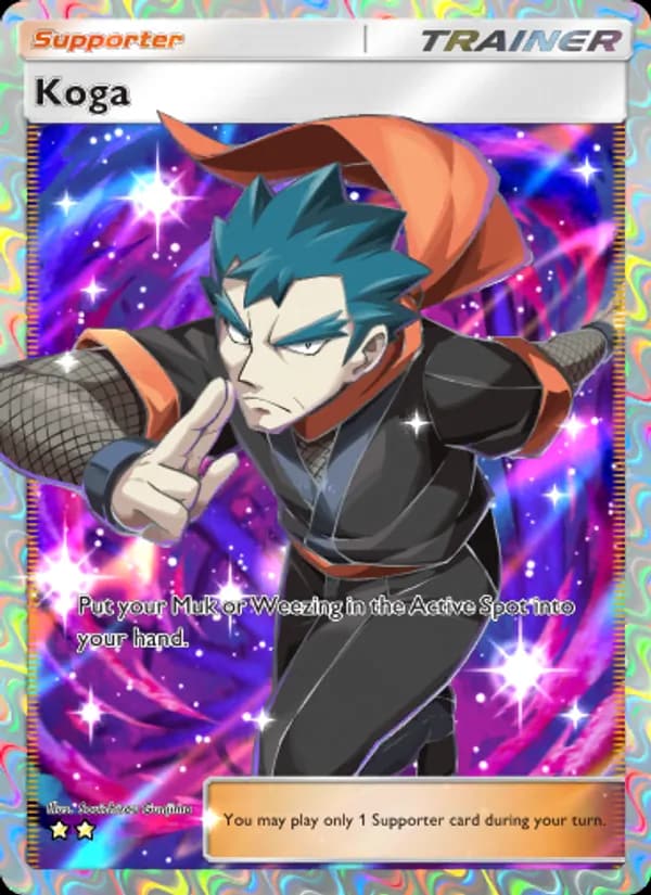 Koga, carta 269 de Genetic Apex